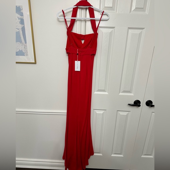 NWT Lovers and Friends Cece Gown in Red Rose XXS - Picture 5 of 6